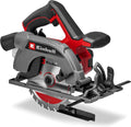Einhell Scie circulaire portative sans fil TE-CS 18/165-2 Li-Solo Power X-Change (18 V, lame Ø 165 mm, profondeur de coupe 57 mm, réglage sans outil