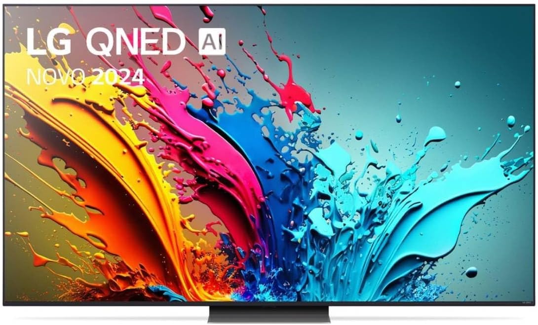 LG TV QNED 2024, 65QNED86T, 65'' (164 cm), QNED, Processeur α8 AI 4K, Alexa