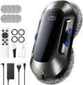 W23D Robot Lave Vitres, Fonction Vaporisation, Aspiration Turbo 6500Pa, 3 Modes de Nettoyage, Silencieux, Navigation Intelligente