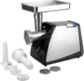 Lacor 69068 - Hachoir à viande électrique 800 w - Gris, Ustensile professionnel durable
