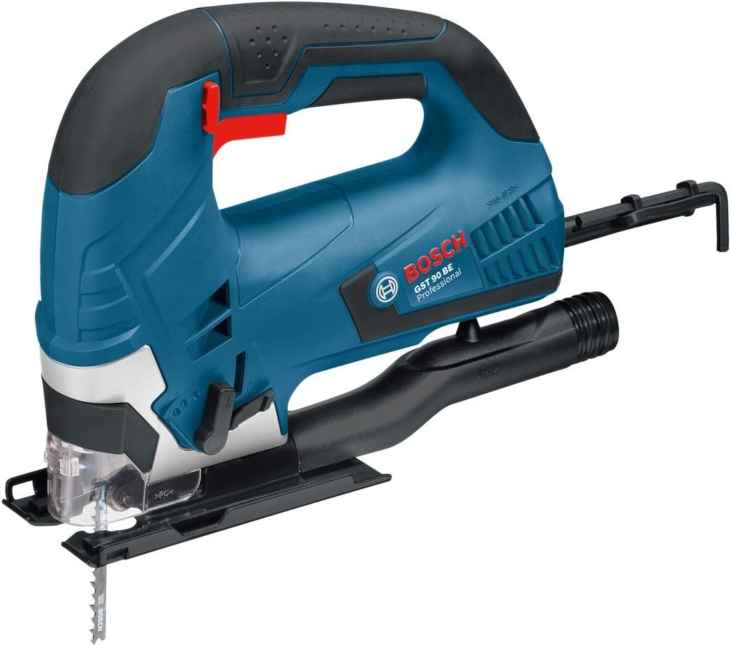 Bosch Professional Scie Sauteuse GST 90 BE (650W, Profondeur de coupe dans le bois/aluminium : 90/20 mm, Coffret)