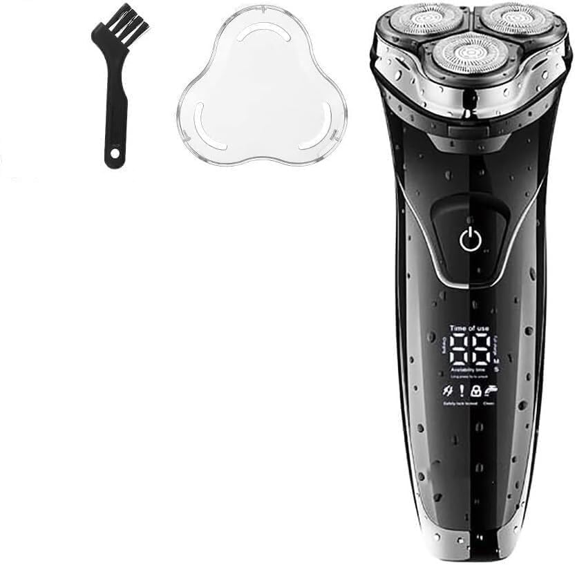 OIFAODAO Rasoir électrique, Rasoir électrique Professionnel, Tondeuse à Barbe étanche, Cheveux Rechargeable