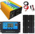 Kit solaire hors réseau 3000 W avec panneau étanche 18 W et contrôleur double tension for camping-car, camping et maison