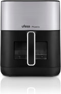 Ufesa Phoenix, Friteuse Air Fryer, Double Résistance avec Vapeur, 6 L, 1800 W, 10 Programmes Préprogrammés, Fenêtre et Lumière Intérieure