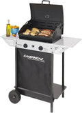 Campingaz Barbecue à Gaz Xpert 100 L Plus Rocky, Barbecue Compact 2 Brûleurs, Puissance 7.1kW, Grille en Acier