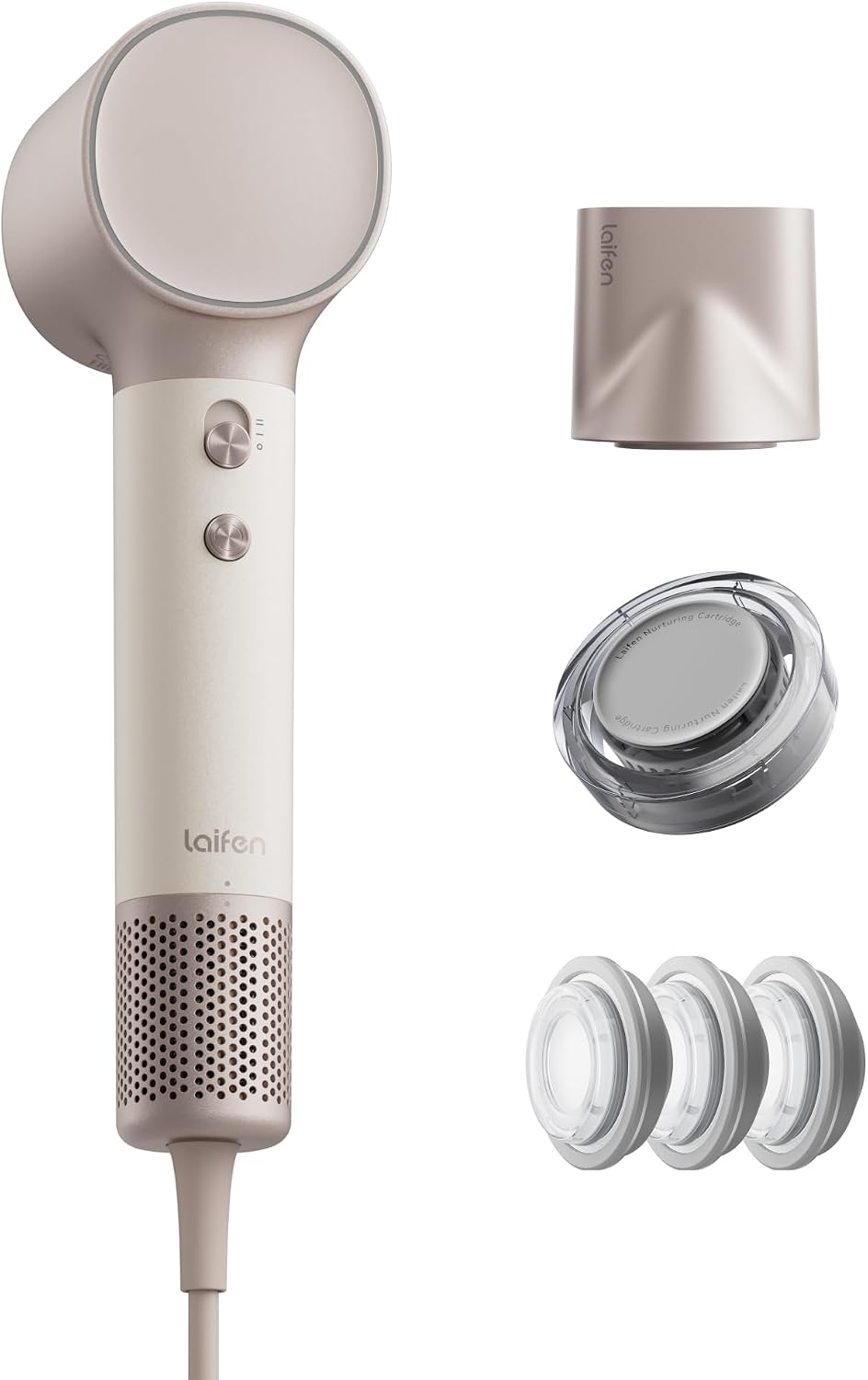 Laifen Neo Special Sèche Cheveux, Embout Mag. Soin et Lissage, Starlight