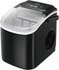 Jocca Machine à glace domestique avec capacité de 12 kg en 24 heures, Système d'auto-nettoyage, 2 tailles de cubes