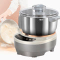 Pétrin électrique en Acier Inoxydable 5 L/7 L avec Fonction Fermentation, avec minuterie et étuve, pour pâtisseries et toasts,5L