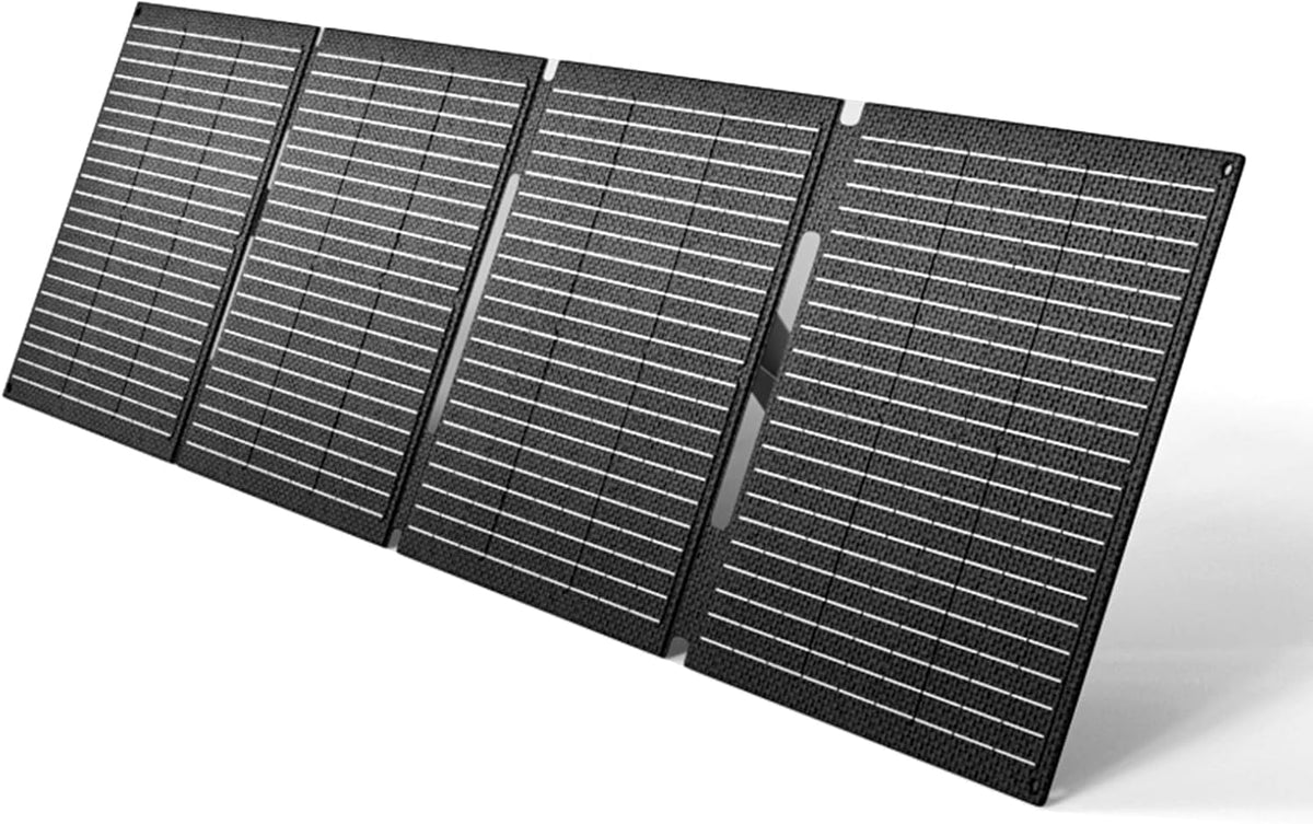 MARBERO Panneau Solaire Pliable 100W IP68 Étanche, Chargeur Solaire 20V pour Station d'Énergie, Sortie Type-C, USB & DC, Efficacité >22%