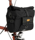 RESTRAP City Loader, Sacoche de Guidon 20L - Black, Sac pour Brompton Medium